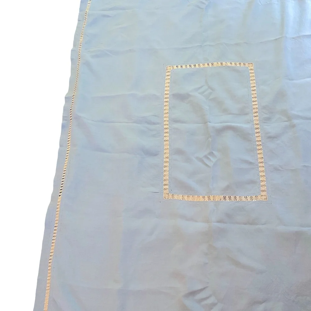 Vintage linen tablecloth 50x60